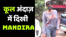 Mandira Bedi spotted at Bandra; Watch Video | FilmiBeat