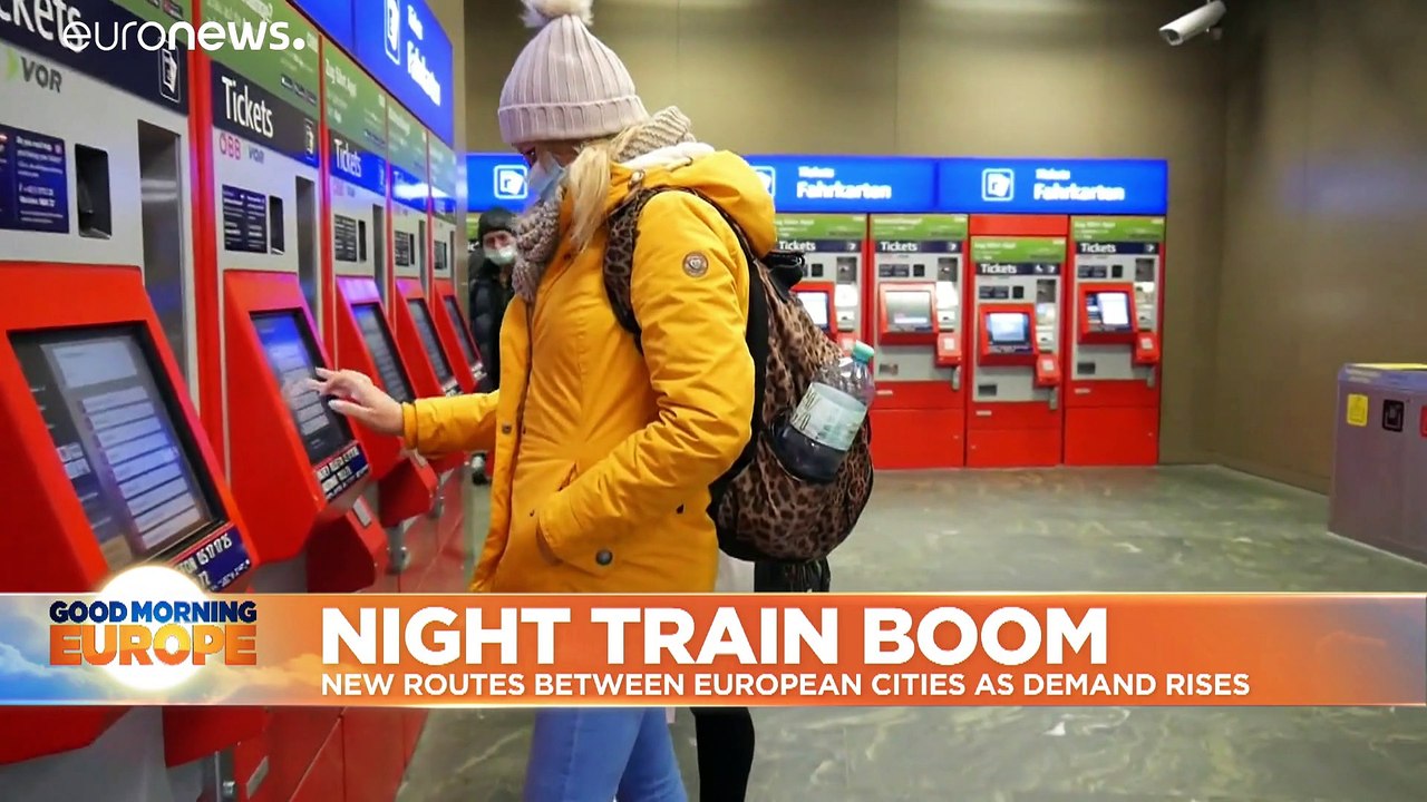 Europe expands night train network as rail becomes more popular