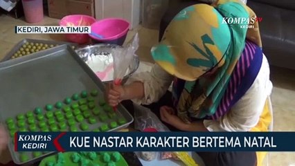 Unik! Kue Nastar Karakter Bertema Natal