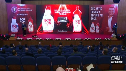 Bor madeninden yeni ürünler | Video