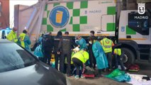 Muere una ciclista de 44 años tras ser atropellada por un camión de basura en un paso de peatones en Madrid