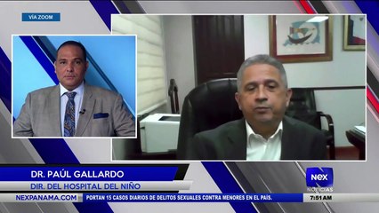 Entrevista al Dr. Paúl Gallardo, Director del Hospital del Niño - Nex Noticias