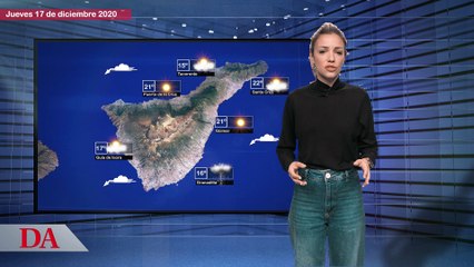 El tiempo en Canarias para el jueves, 17 de diciembre de 2020