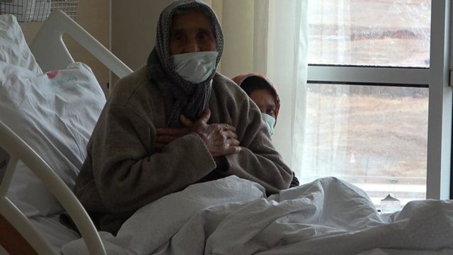 113 yaşındaki Arzu nine coronayı yendi