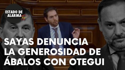 SAYAS deja en evidencia a ÁBALOS por considerar que la pertenencia de OTEGUI a ETA fue una cuestión PERSONAL
