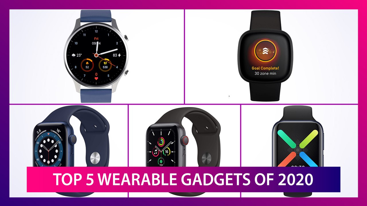 Top 5 Wearable Gadgets of 2020: Apple Watch Ser...