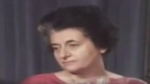 When Indira Gandhi was asked 