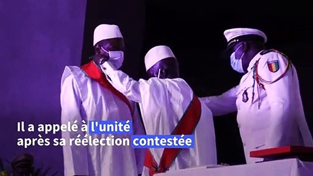 Guinée: le président Alpha Condé investi pour un troisième mandat