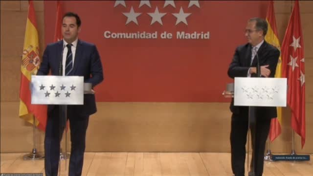 Aguado advierte que si la curva sigue creciendo este viernes podrían anunciarse nuevas medidas