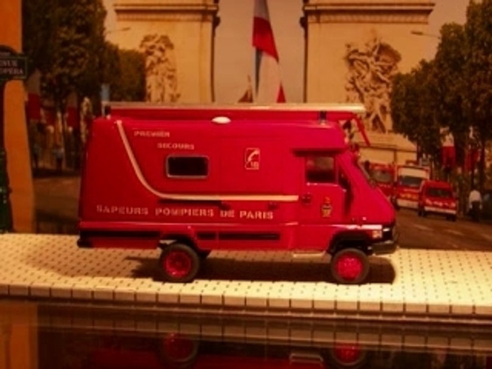 pompiers de paris  les miniatures