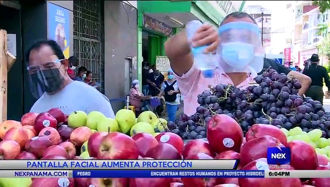 Pantalla facial aumenta protección - Nex Noticias