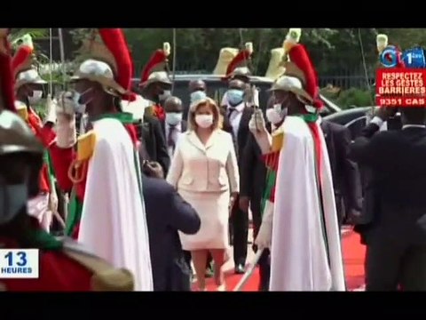 RTG / Le premier Ministre Gabonais prend part à la cérémonie d’investiture du Président de la Cote d’Ivoire, Alassane OUATTARA