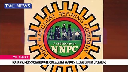NSCDC Arrests 195 Suspected Vandals In Rivers State