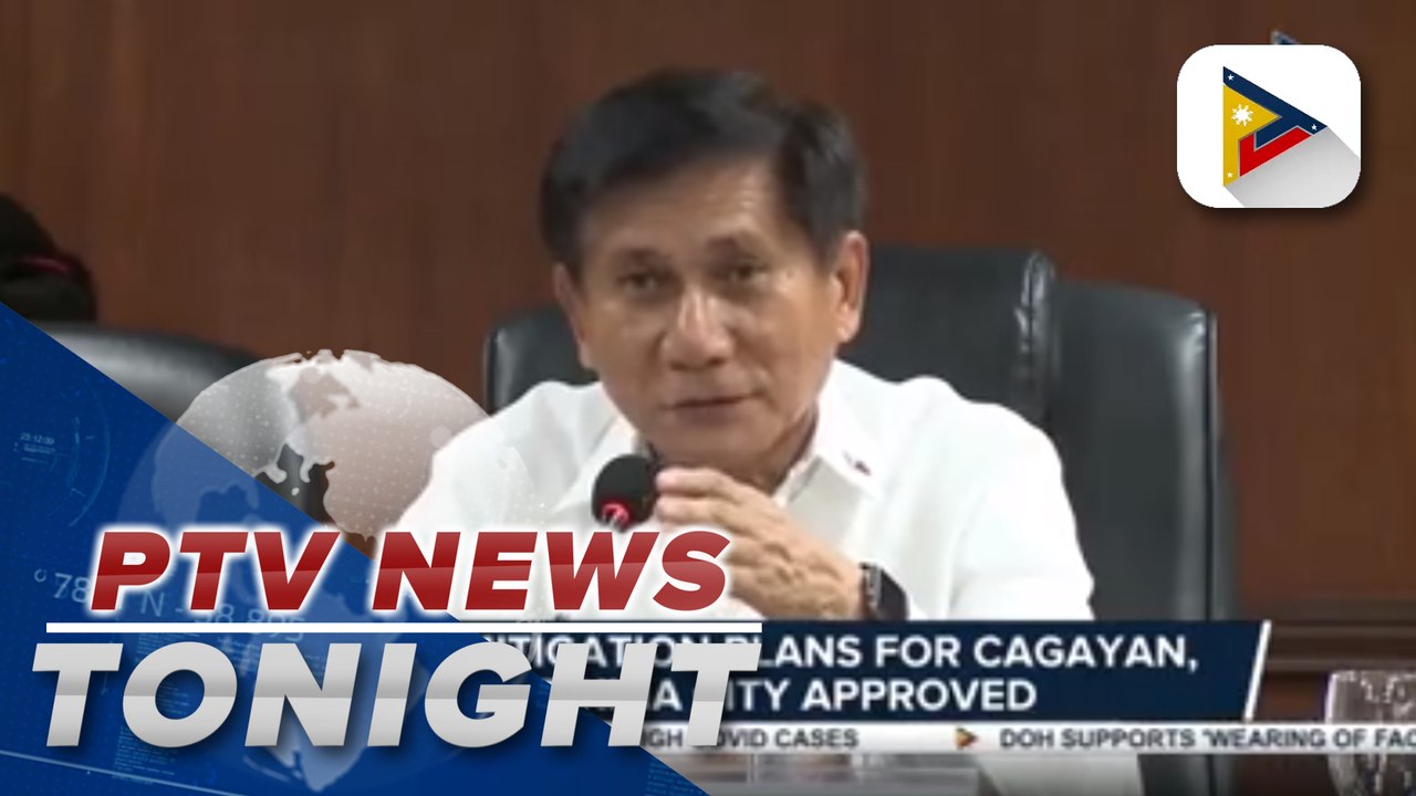 #PTVNewsTonight | Flood mitigation plans for Cagayan, Marikina City approved