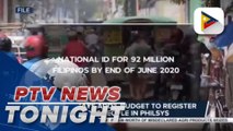 #PTVNewsTonight | PRRD okays add'l budget to register more people in PHILSYS