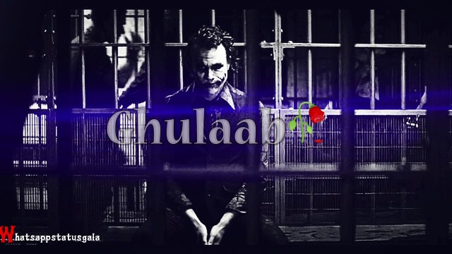 Sad Shayari WhatsApp Status Sad Shayari Tik Tok Shayari poetry status | Ghulaab Khaab