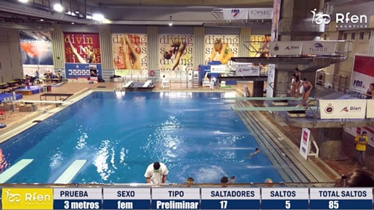 Campeonato de España de Invierno Absoluto de Saltos - Preliminar 3 metros Femenina