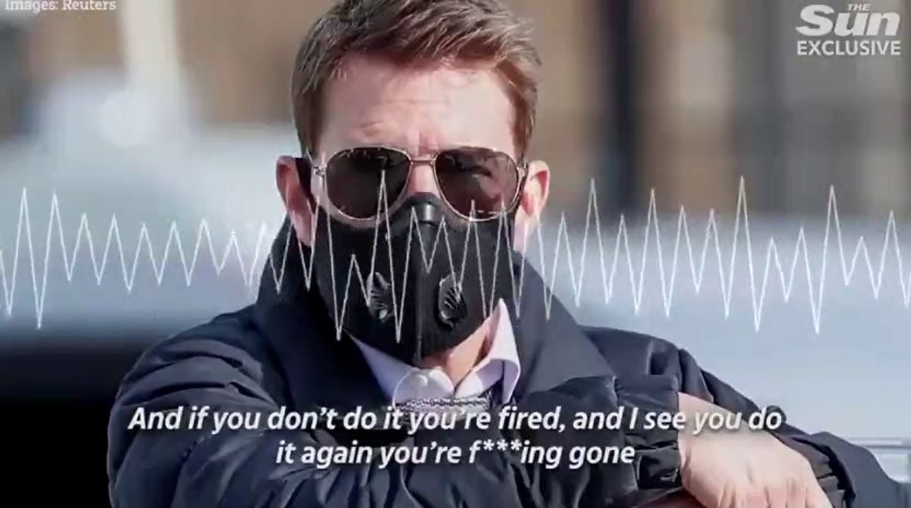 La crise de nerf de Tom Cruise envers deux employés qui n'ont pas respecter les consigne sanitaires