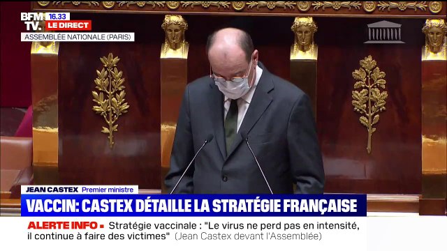 Jean Castex: Le lancement imminent de la campagne vaccinale dans notre pays constitue un motif d'espoir