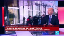 France january 2015 attacks: Historic verdicts announced in trial over islamist attacks