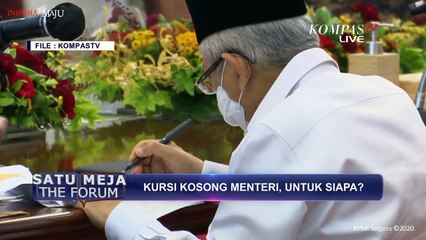 2 Kursi Menteri Masih Kosong, Negosiasi Masih Berjalan? - SATU MEJA THE FORUM (Bag 3)