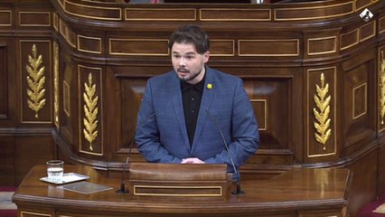 Rufián critica que Casado "clasifique" a asesinados según quien lo ordenase