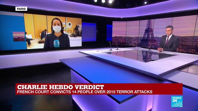 Charlie Hebdo verdict: French court convicts 14 people over 2015 terror attacks