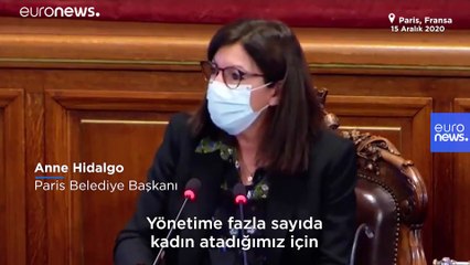 Kadın yönetici atamasında kotayı aştığı için ceza alan Paris Belediye Başkanı Hidalgo'dan tepki