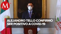 Gobernador de Zacatecas da positivo a coronavirus; 
