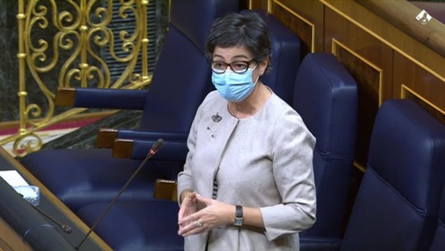Laya dice a la ultraderecha que la postura de España sobre Venezuela es la de la UE
