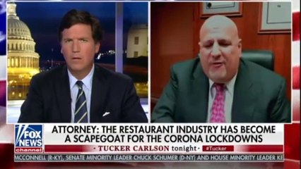 "NYC is a case study of completely incoherant scientifically unsupported restrictions because of Covid." Lou Gelormino, Attorney filing federal suit asking for an immediate injunction. Tucker Carlson Tonight Dec15