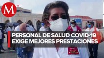 Medicos protestan por falta de pago en Tabasco