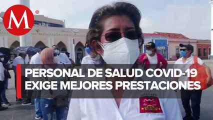 Medicos protestan por falta de pago en Tabasco