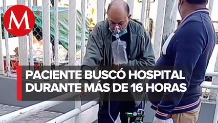 Paciente con covid-19 recorre 12 hospitales en CdMx; ambulancia nunca llegó por él