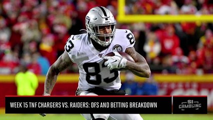 Week 15 DraftKings Thursday Night Showdown and Best Bets: Chargers vs. Raiders