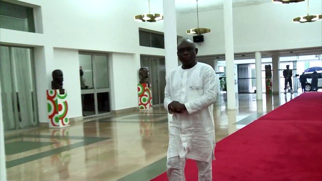 Le Président de l'Assemblée Nationale reçoit le Ministre de la réconciliation Nationale Kouadio Konan Bertin