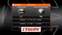 Les temps forts de Barça - Khimki Moscou - Basket - Euroligue (H)