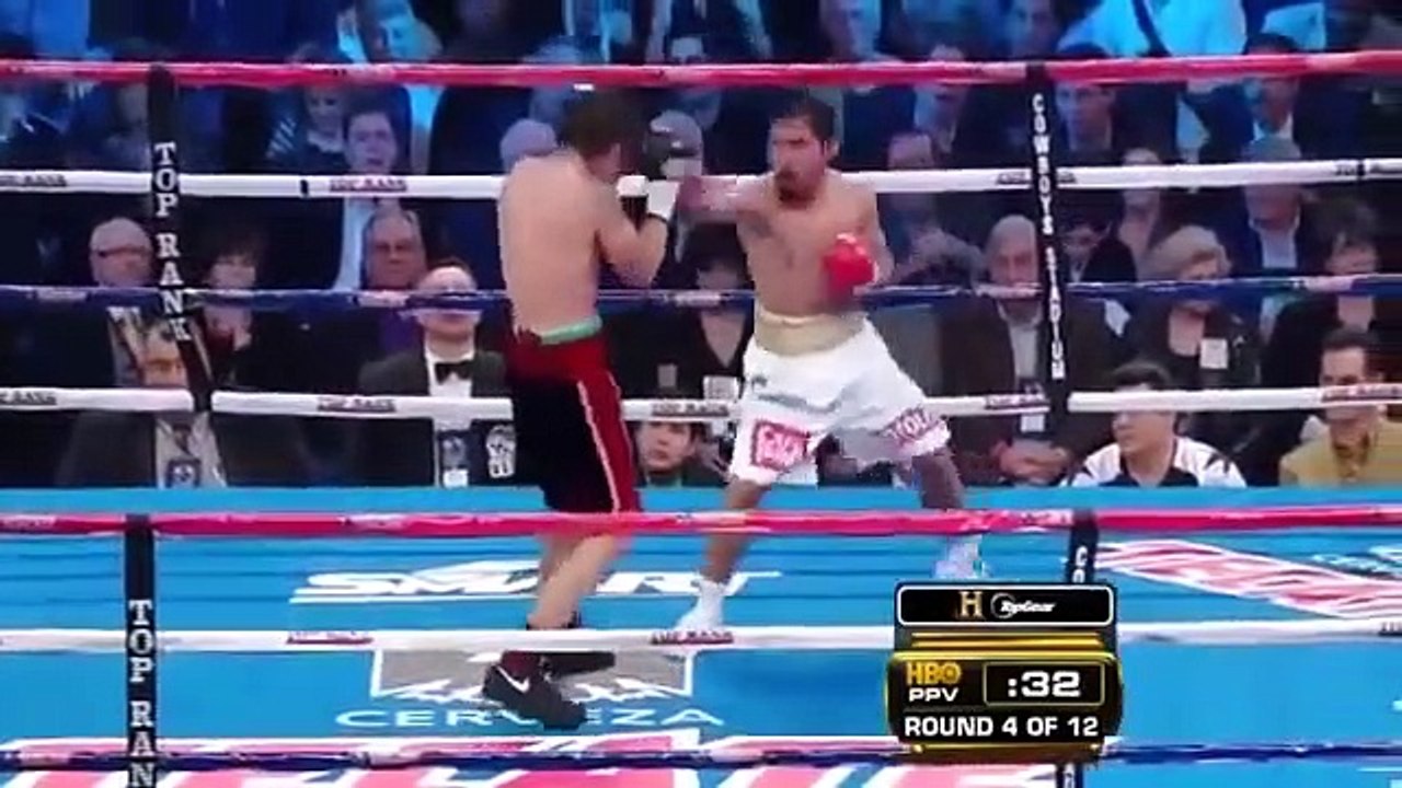 Manny Pacquiao VS Antonio Margarito Boxing fight
