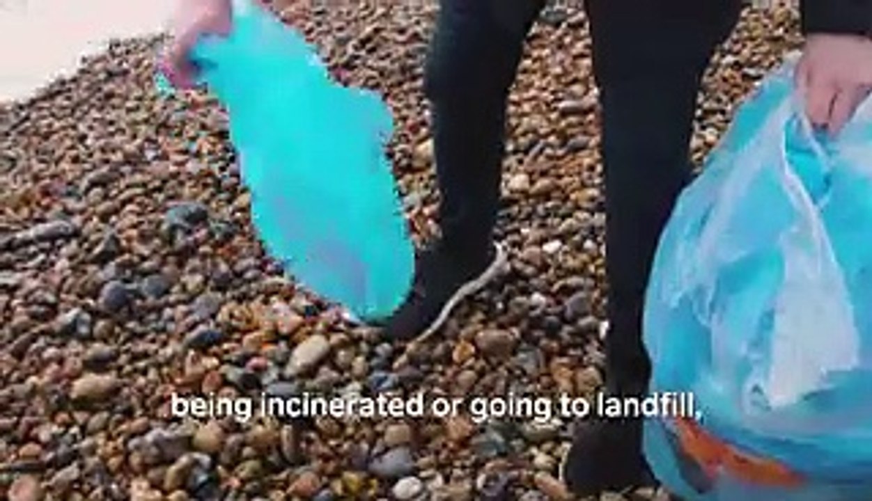 This startup turns non-recyclable plastic bags into a high-end Bluetooth speaker