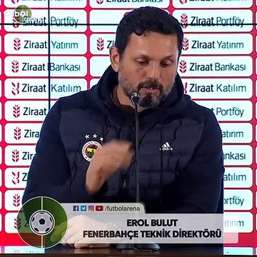 Erol Bulut: Süper Lig takımlarından elenenler oldu, hiçbir tane kolay maç yok