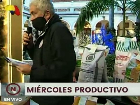 Min. Castro Soteldo: Venezuela cuenta hoy con 1 millón 80 mil sacos de semillas que se traducen en la misma cantidad de hectáreas para sembrar