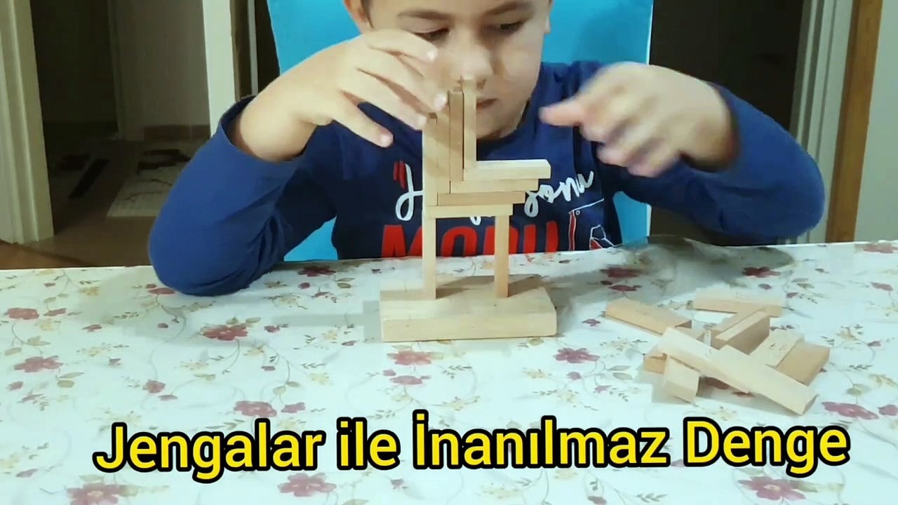 Jenga İle denge oyunu
