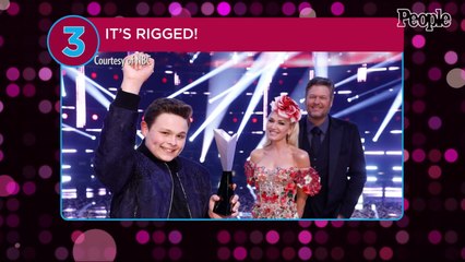 Blake Shelton Jokes That The Voice 'Is Rigged' After Losing to Gwen Stefani’s Carter Rubin