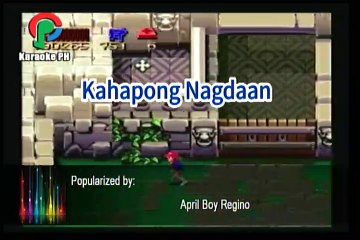 April Boy Regino Kahapong Nagdaan Karaoke