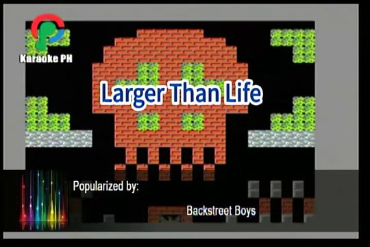 Backstreet Boys Larger Than Life Karaoke