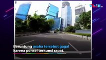 Tangan Cepat Copet Tertangkap Kamera Pengendara Otoped