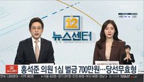 홍석준 의원 1심 벌금 700만원…당선무효형