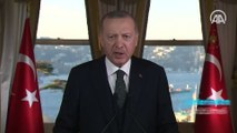 Cumhurbaşkanı Erdoğan: Uluslararası iş birliği mülteciler ve yerlerinden edilmiş kişileri önceleyerek yürütülmeli