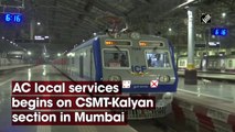 AC local train services kickstart on CSMT-Kalyan section in Mumbai