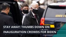 Stay away: Thumbs down on inauguration crowds for Biden, and other top stories in politics from December 17, 2020.